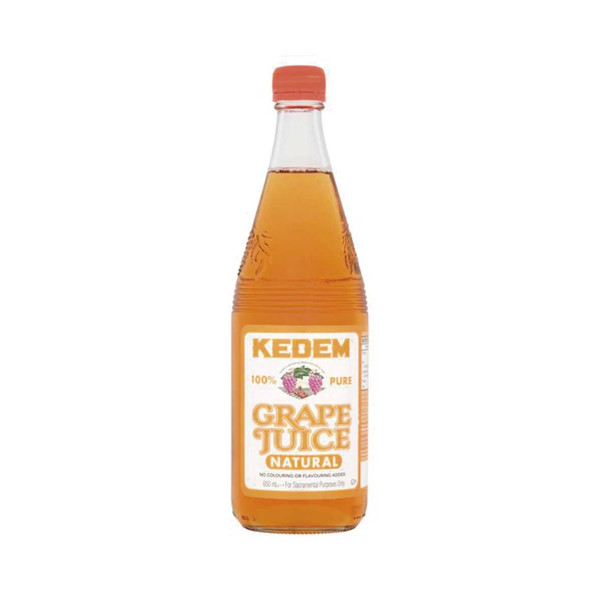 KEDEM NATURAL GRAPE JUICE 650ML