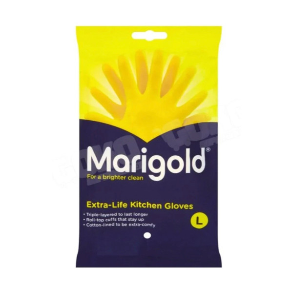 MARIGOLD GLOVES SIZE LARGE
