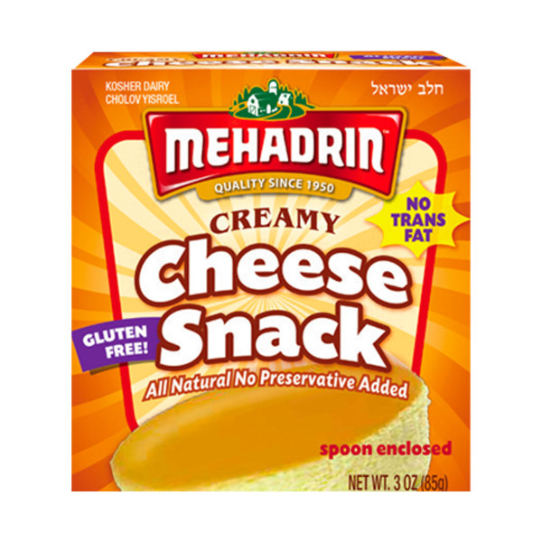 MEHADRIN CHEESE SNACK 3OZ