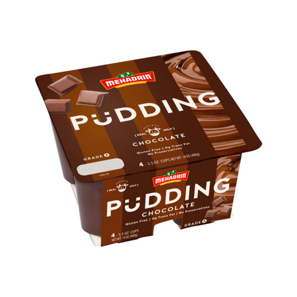 MEHADRIN PUDDING CHOCOLATE 4PK 400GR
