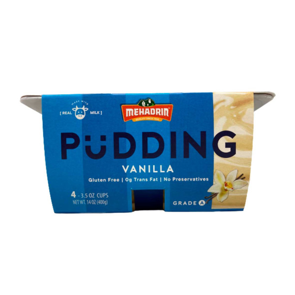 MEHADRIN PUDDING VANILLA 4PK 400GR