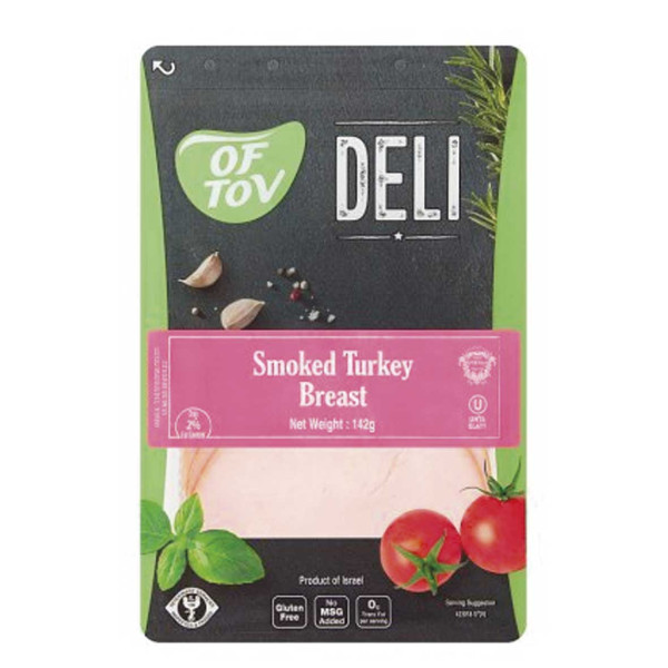 OF TOV SMOKED TURKEY BREAST 142GR