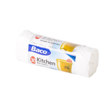 BACO BIN LINERS 25L 30PK